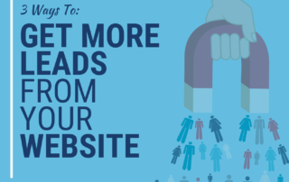 Get More Leads From Your Website banner - Brew City Marketing