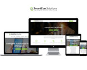mobile and desktop versions of the SmartCon Solutions Website