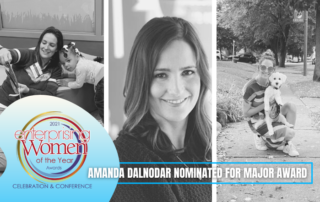 Amanda Dalnodar is nominated for enterprising woman of the year