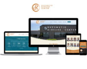 desktop and mobile versions of the Rheumatic Disease Center website