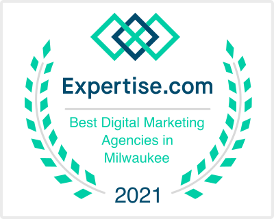 expertise.com best digital marketing agency in milwaukee award