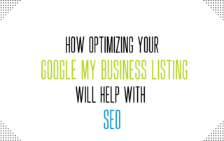 Optimizing Google My Business Listing