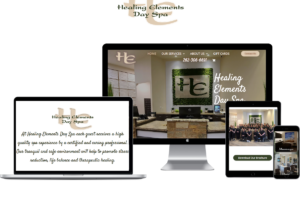 Milwaukee spa website design