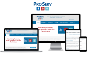 web design plumbing